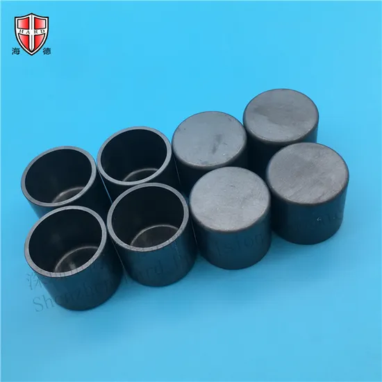 High Thermal Conductivity Silicon Carbide Ceramic Mug Crucible Cup